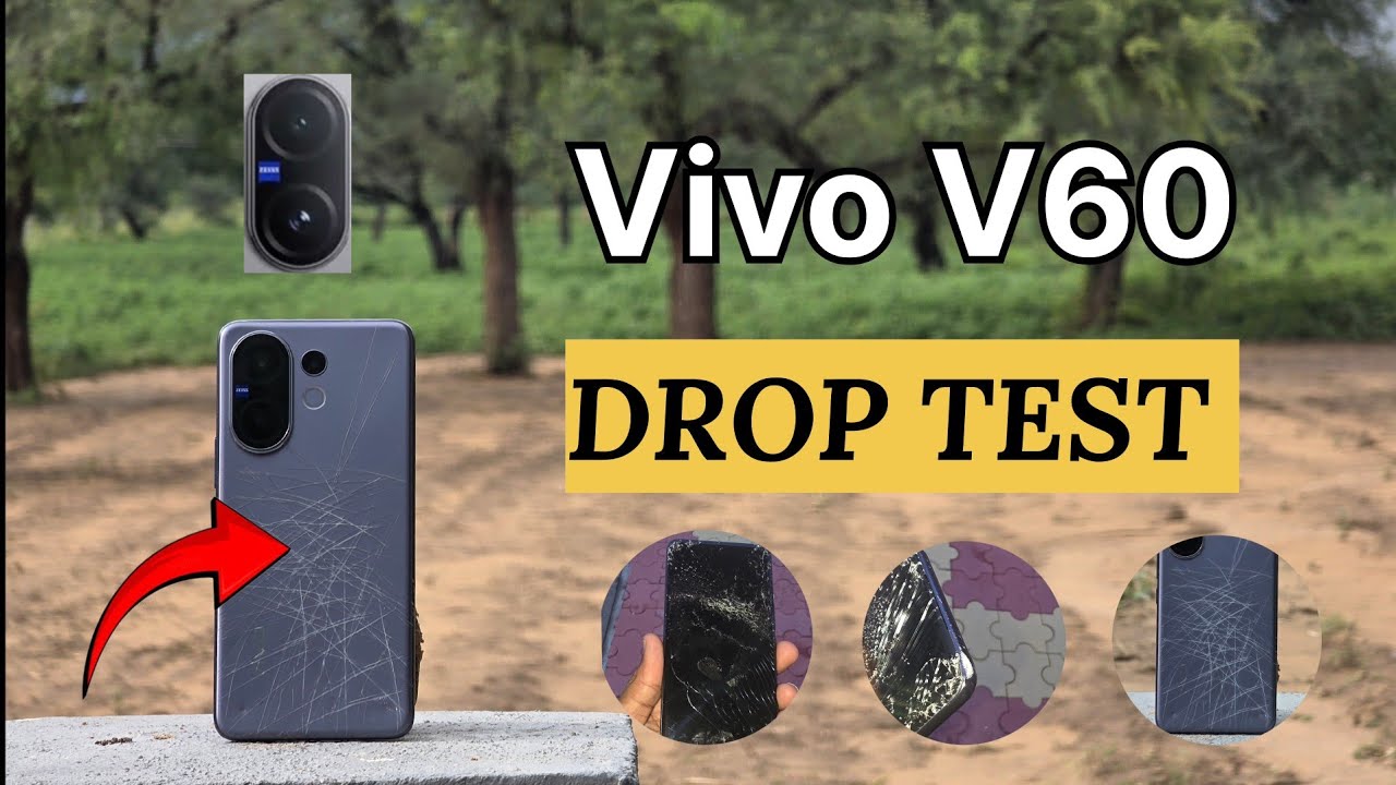 Vivo V60 Drop Test  - Big Problem || Drop Test Vivo V60 || Durability Test