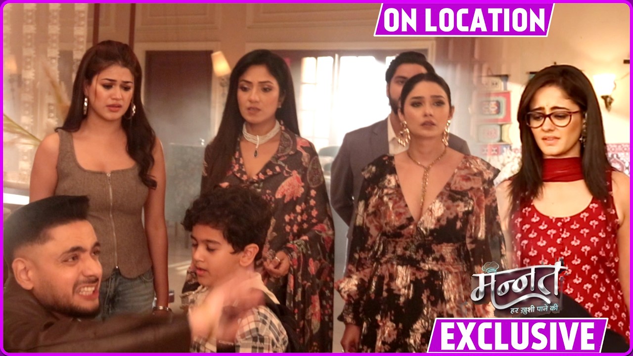 Съемки сериала «Маннат»: Малла рассказала Викранту правду, и Малла громко заплакала.