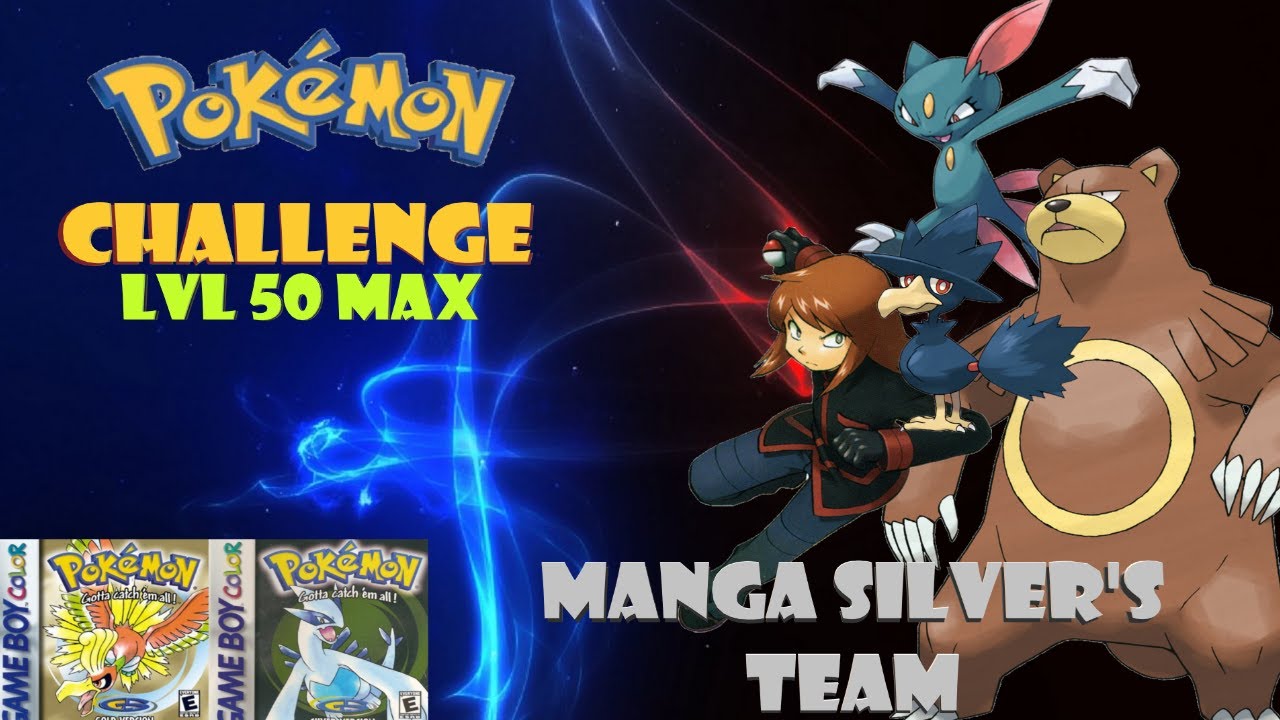 can you beat Pokemon gold/silver using manga Silver's team (LVL50 Max/No Items in battle)