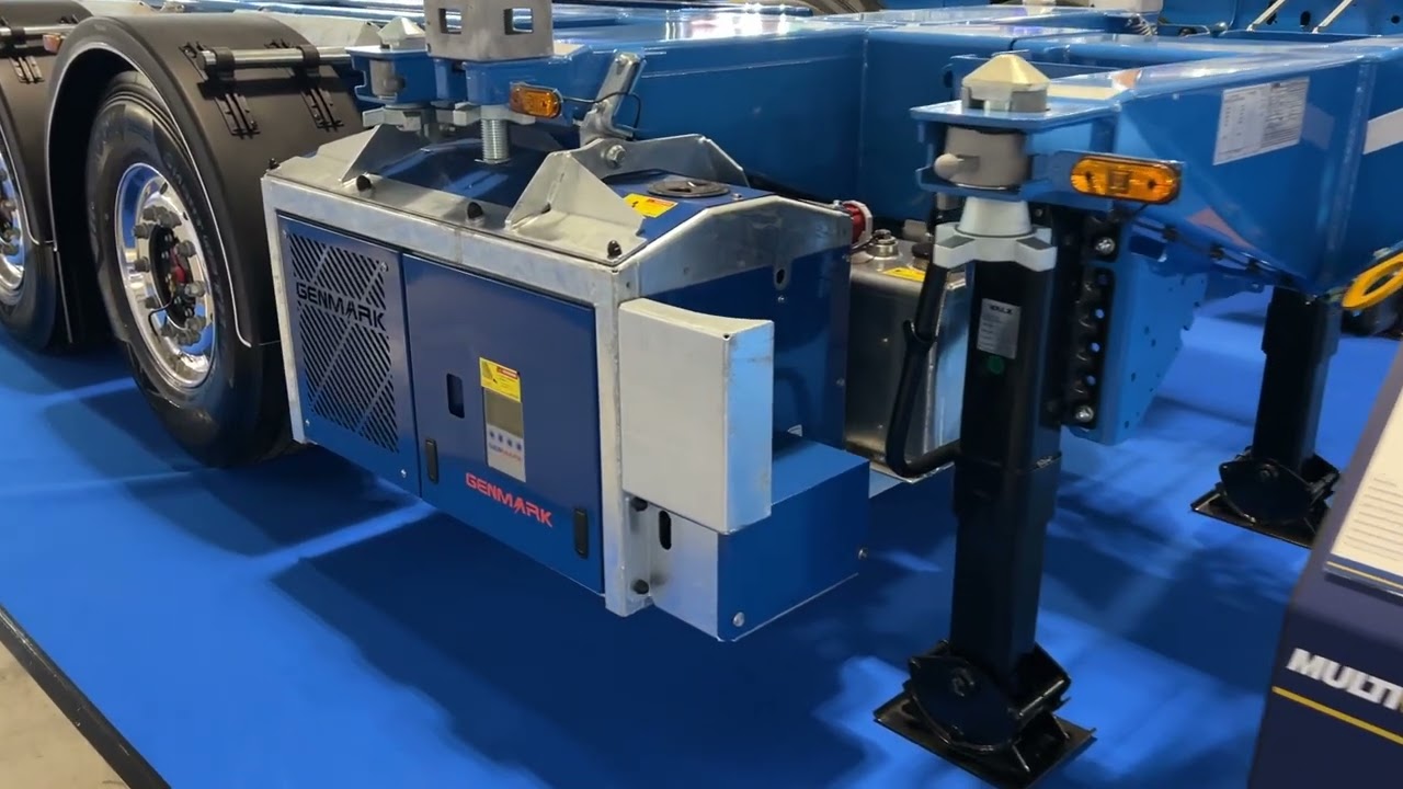 Multitrax D-TEC LS DISCLINE Semiremorchio Portaconteiner Estensebile 2024 Transpotec Logitec 2024