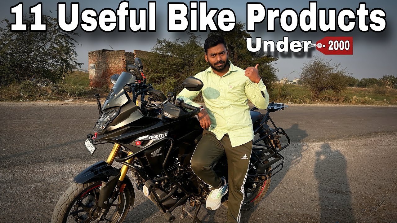 11 Useful Bikes Products and Accessories | Best Budget Motorcycle Accessories To Buy Online