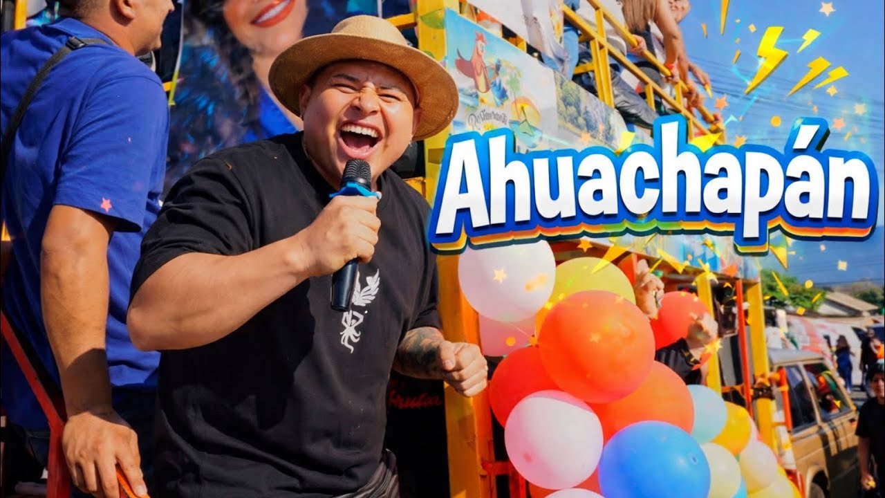 Ahuachapán Está de Fiesta 🎉 El Salvador || Carroza de emprendedores 