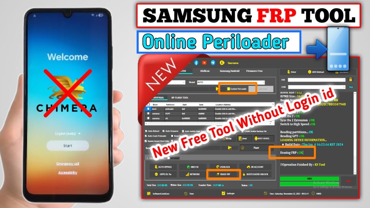 All Samsung Frp Bypass ✅ Free Tool | Download Mode Errors Fixed | Android 15/16 | Samsung Tool Free