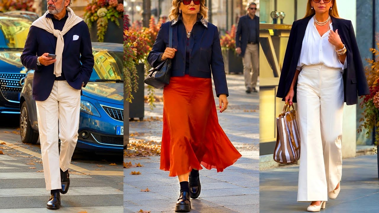 🍂 Milan Street Style: The BEST Dressed This Fall. TIMELESS Italian Elegance and CHIC Fashion Trends