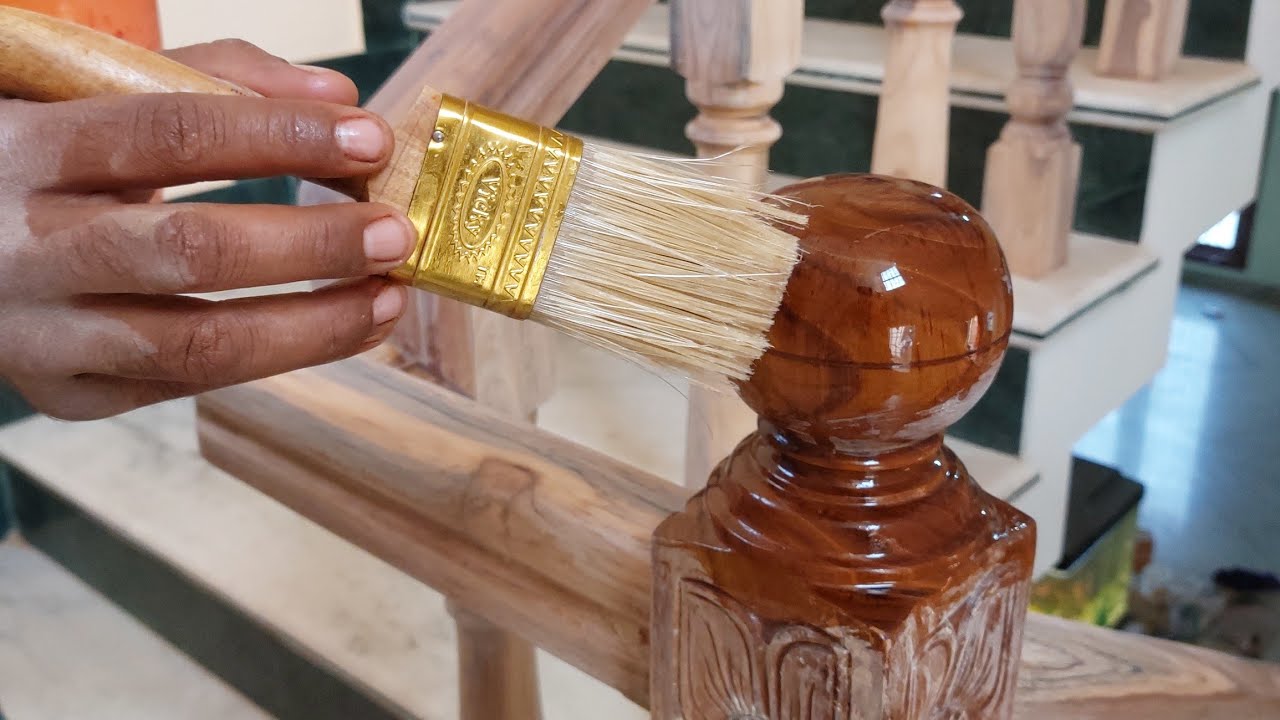 Wood Polish Full Work || PU Wood Polish