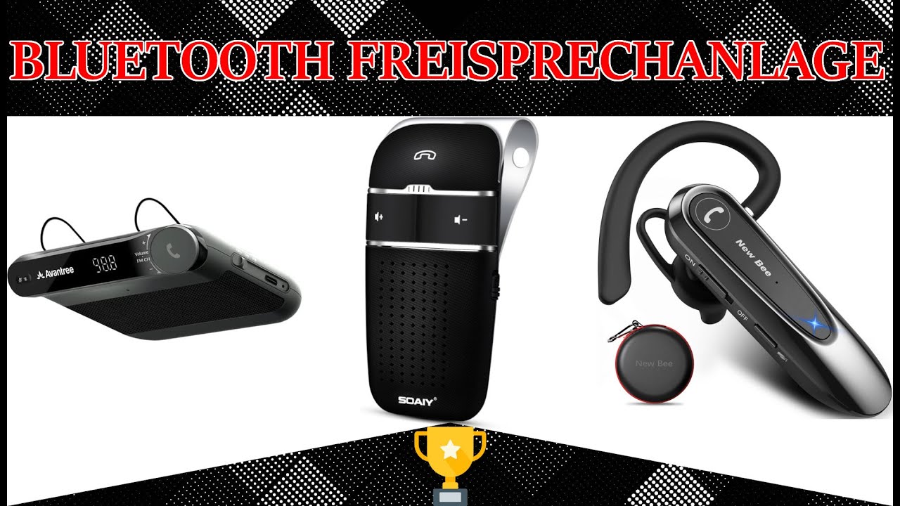 Bluetooth Freisprecheinrichtung Test ⭐ TOP QUALIT&Auml;T & BESTE MODELLE ✅