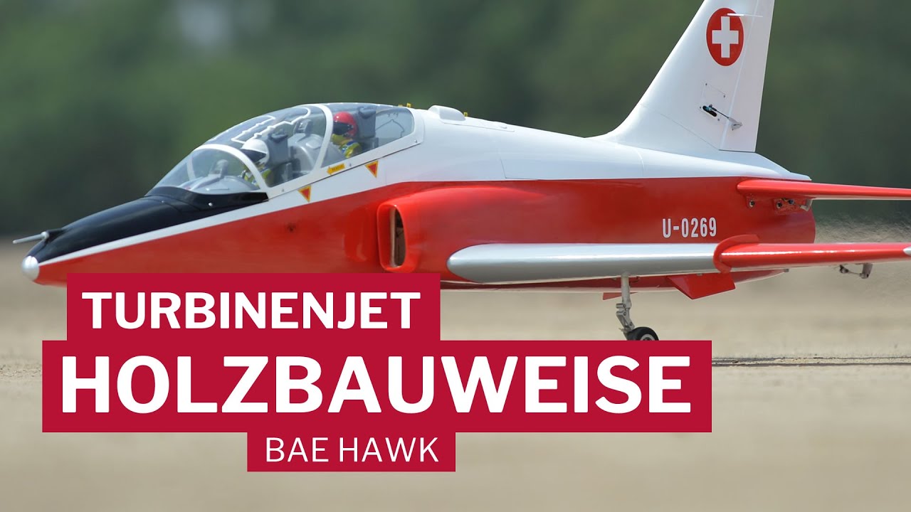 PHOENIX BAE Hawk 175cm | Turbinenjet in Holzbauweise