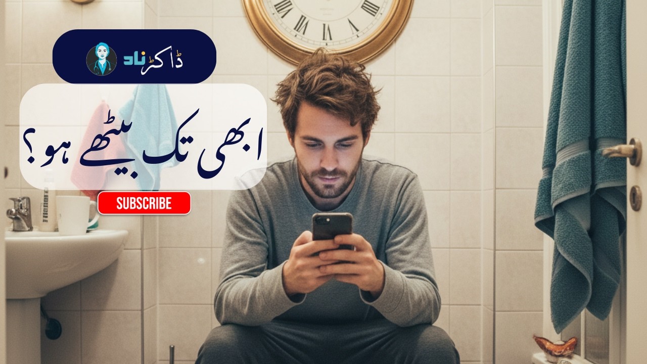 باتھ روم کی ایک عام سی عادت جوآپ کی صحت کے لیے نقصان دہ ہے