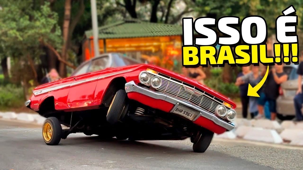 IMPALA LOW RIDER COM RODA DE OURO 🇧🇷
