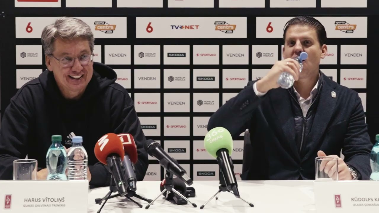 Preses konference pirms 