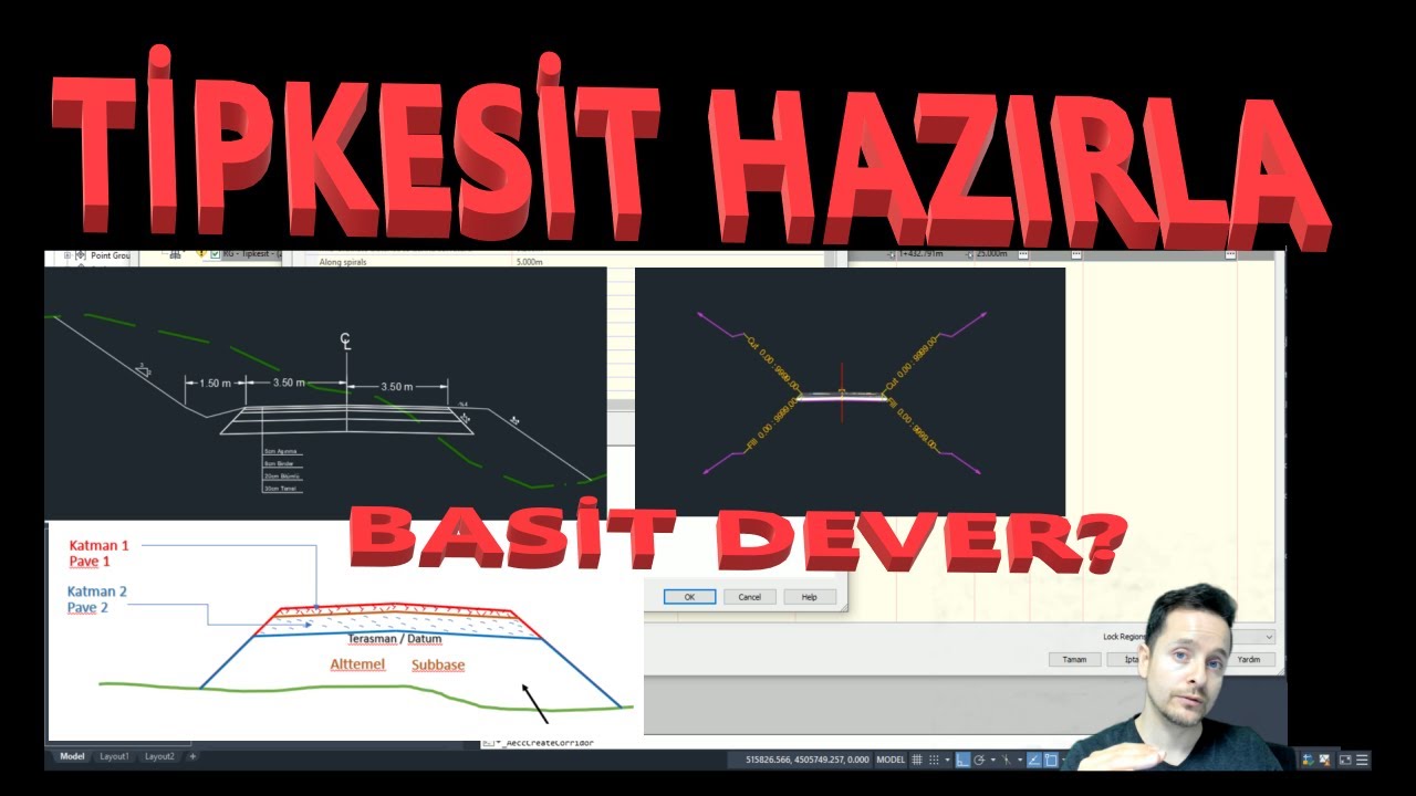 11-Civil-3D-Tipkesit-Oluşturma-ve-Koridor-İçin-Başlangıç