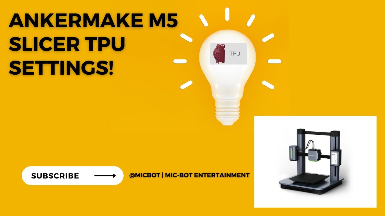 Настройки слайсера Ankermake M5 TPU!!!! Мои почти идеальные настройки TPU на слайсере Ankermake.