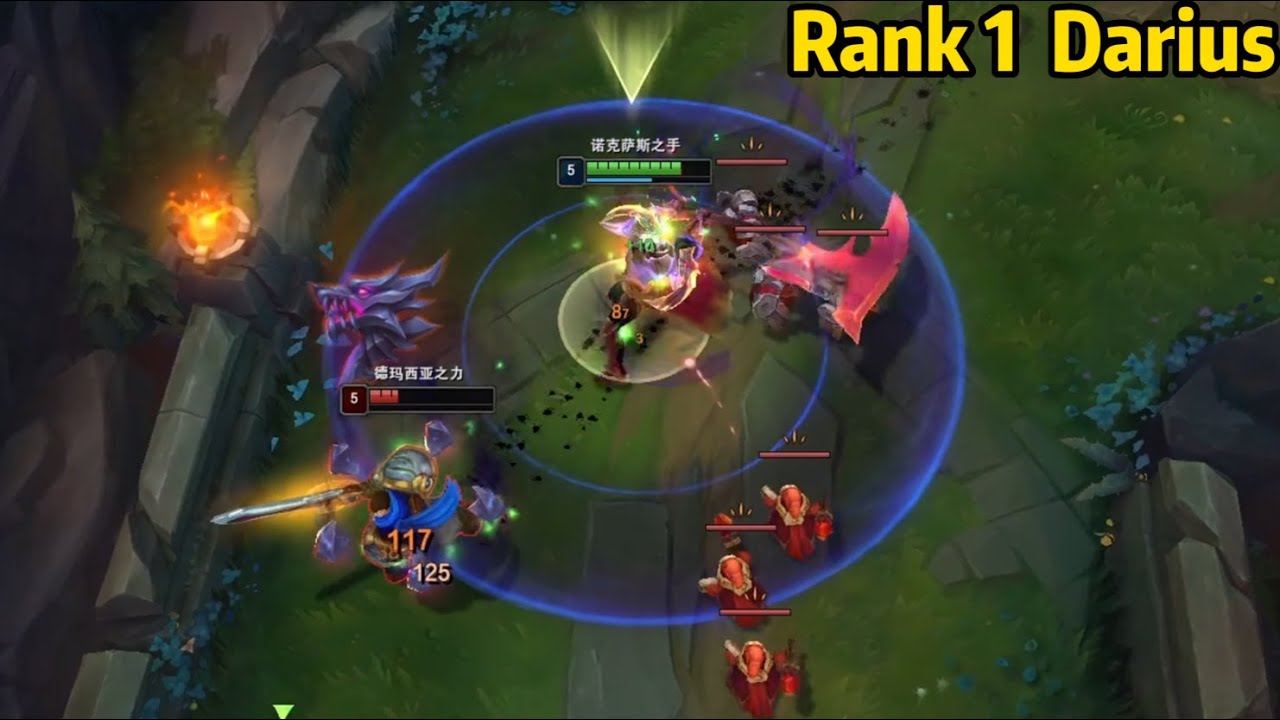 Rank 1 Darius: NO ONE CAN STOP HIM ON TOPLANE!