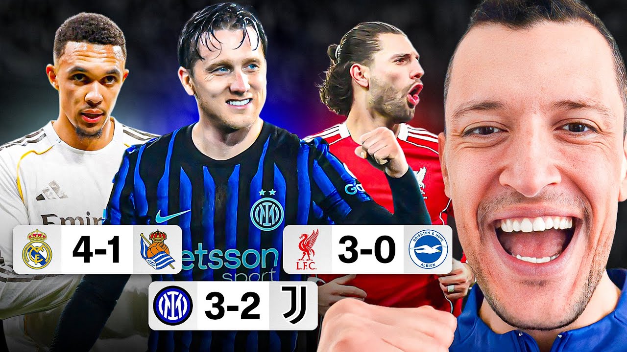INTER 3-2 JUVENTUS!!! TRENT SHOW FOR R.MADRID |