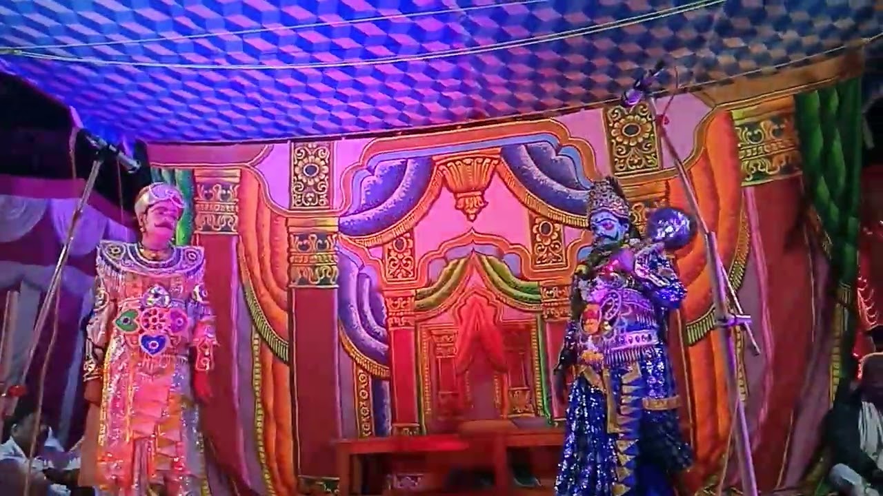 ಶ್ರೀ ಶನಿ ಪ್ರಭಾವ ರಾಜ ವಿಕ್ರಮ ವಿಜಯಾ ಡ್ರಾಮಾ ಶನಿ.ಧರ್ಬಾರ್ ಸೀನ್.ಕಡಬೂರು ನಂಜನಗೂಡು ತಾಲೂಕು.