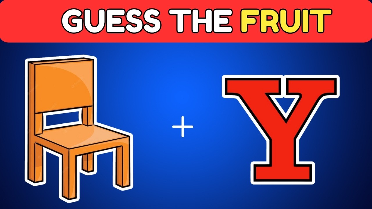 Can You Guess The FRUIT by Emojis? | Emoji Quiz