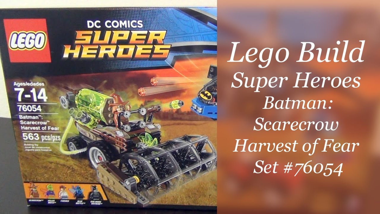 Let's Build - LEGO Batman: Scarecrow Harvest Of Fear Set #76054 - Part 1