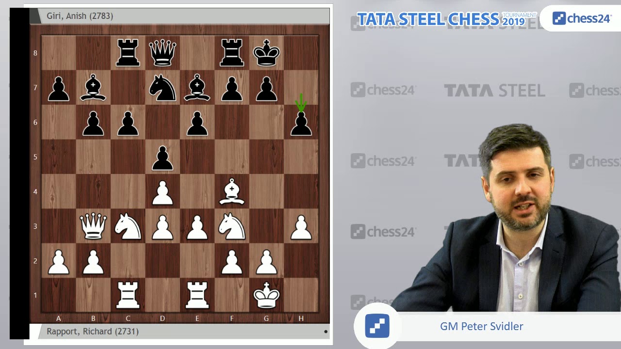 Rapport-Giri, Tata Steel Chess 2019: Svidler's Game of the Day