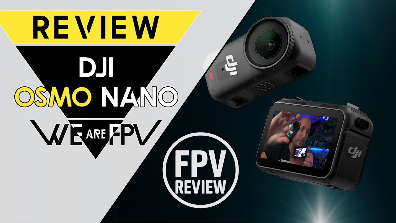 Test @DJI Osmo Nano, la caméra polyvalente adaptée au FPV ?