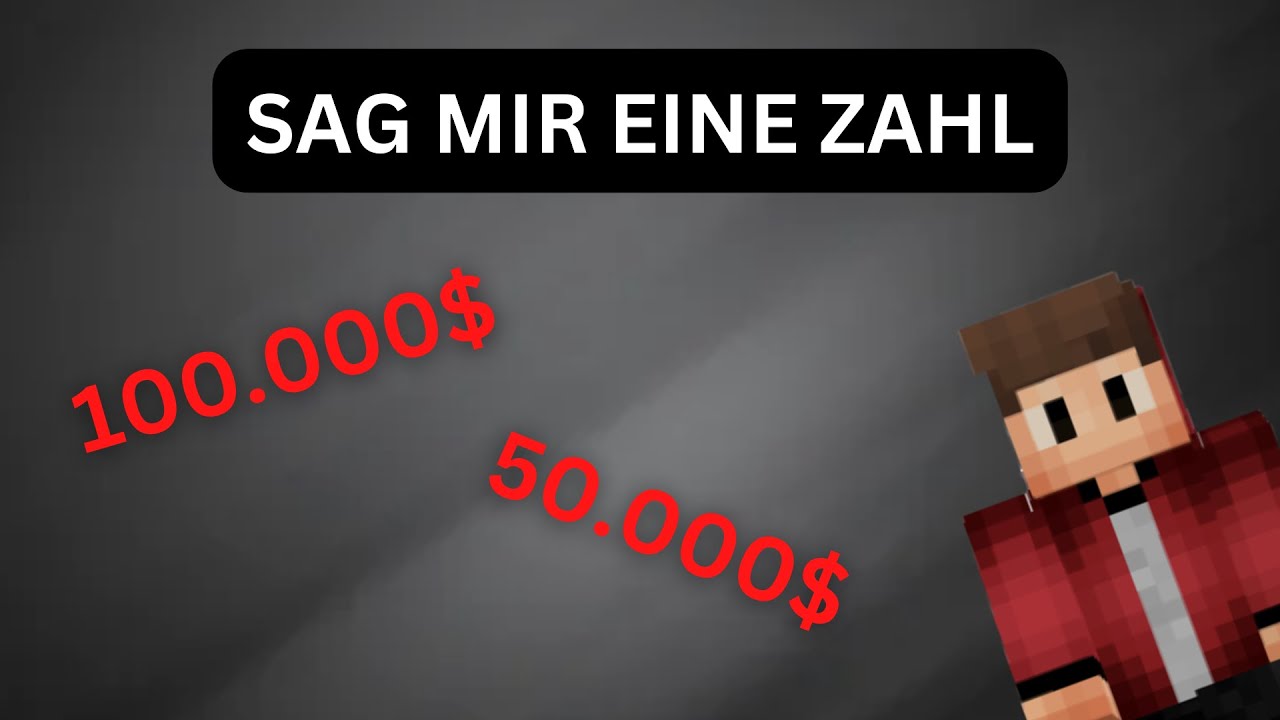 SAG mir einen BETRAG, und ich SCHENKE ihn DIR! | OPSUCHT.net