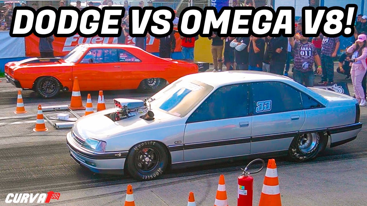 DODGE USOU NITRO CONTRA O OMEGA V8!!!
