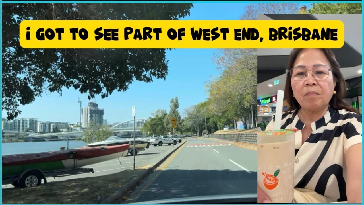 Exploring a bit of West End, Brisbane by car 🚗