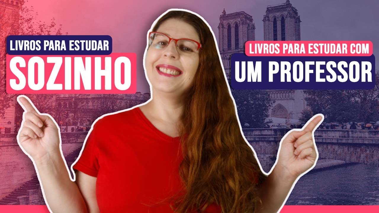 Livros para estudo de Francês sozinho ou com professor | Francês com a Lu