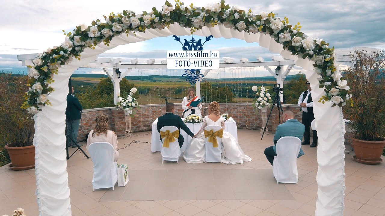 Merlot Borhotel és Látványpince - ESKÜVŐ /Nóri és Laci /KISSFILM.HU