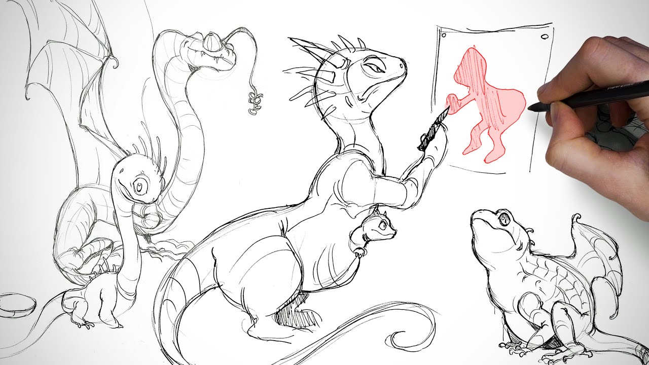 How to Sketch Unique Dragon Designs