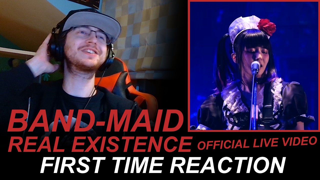BAND-MAID - REAL EXISTENCE OFFICIAL LIVE VIDEO (First Time Reaction)