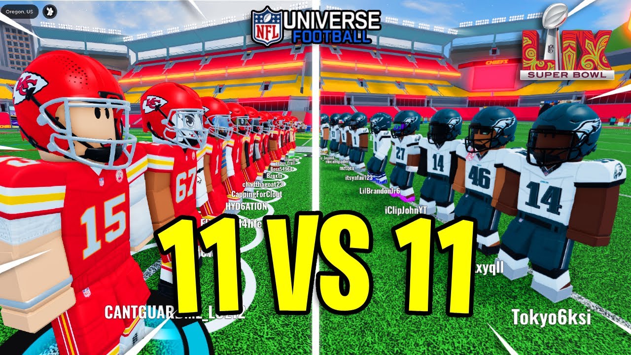 I Hosted An 11v11 Superbowl REMATCH In NFL Universe Football *Must Watch*