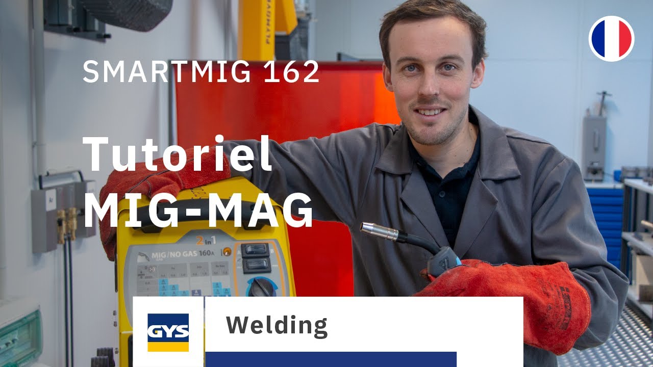 GYS - Prendre en main le Smartmig 162 (EN/DE subtitles)