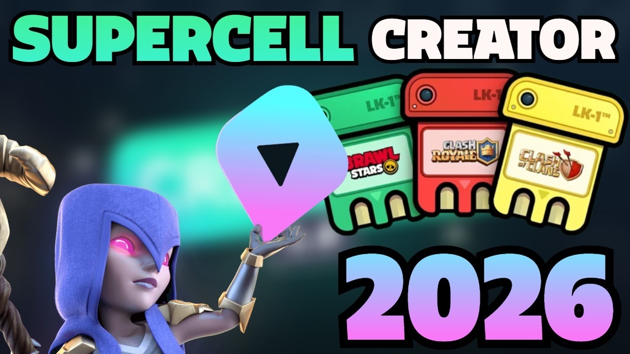 How to become a SUPERCELL CREATOR in 2026?