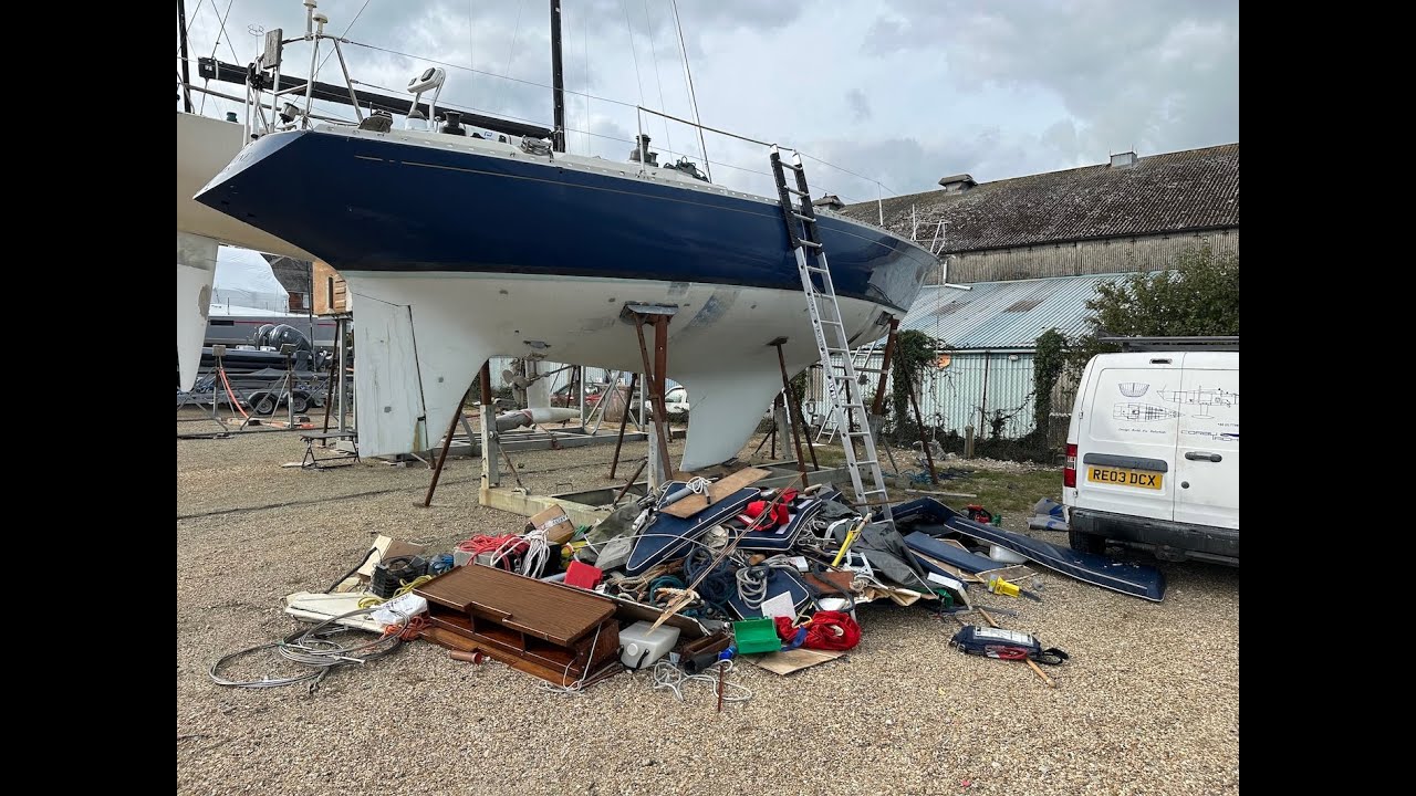 S&S Contessa 38 rebuild by Corby Yachts