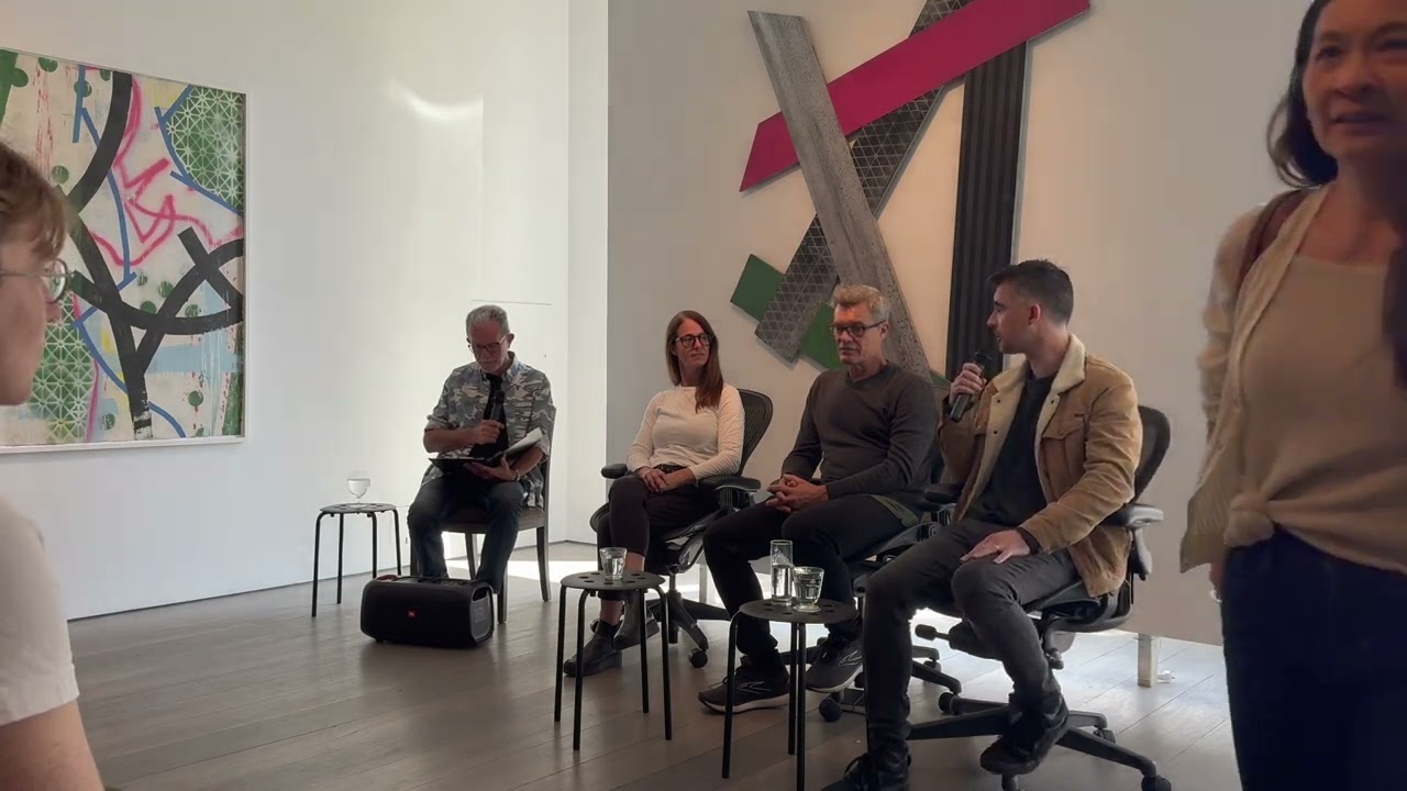 Richard Morecroft interviews Brett McMahon, Michelle Cawthorn and Janis Clarke