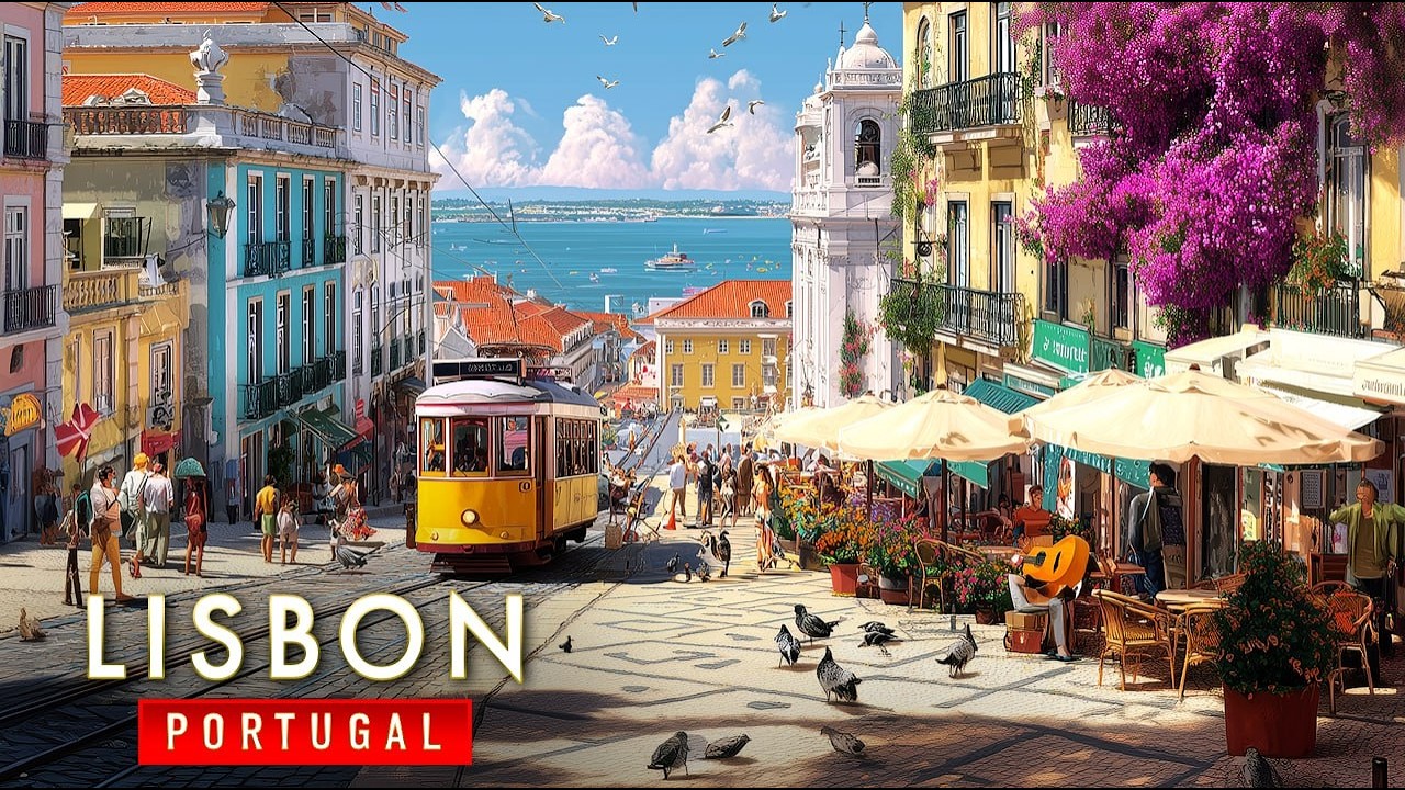 Is This Europe's Sunniest Capital? 🌞 Discovering Lisbon's Magic 4K