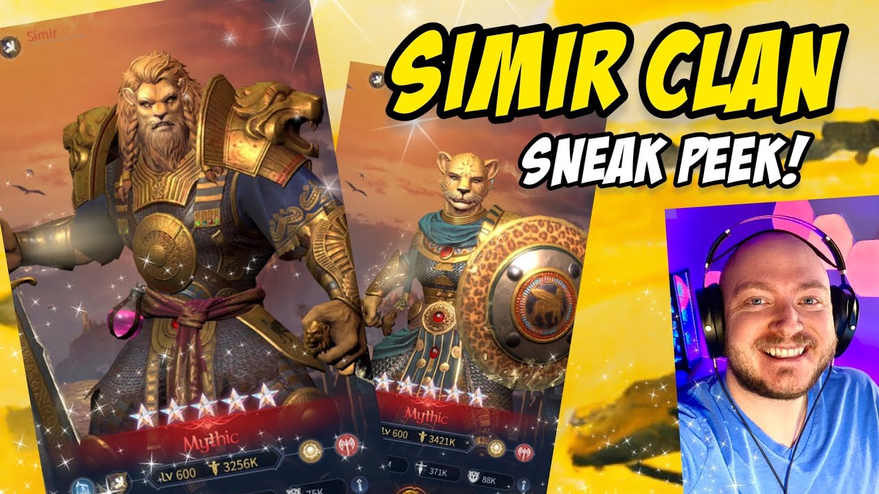SIMIR CLAN Sneak Peek! | Can the Simir male unseat Tidestorm male???