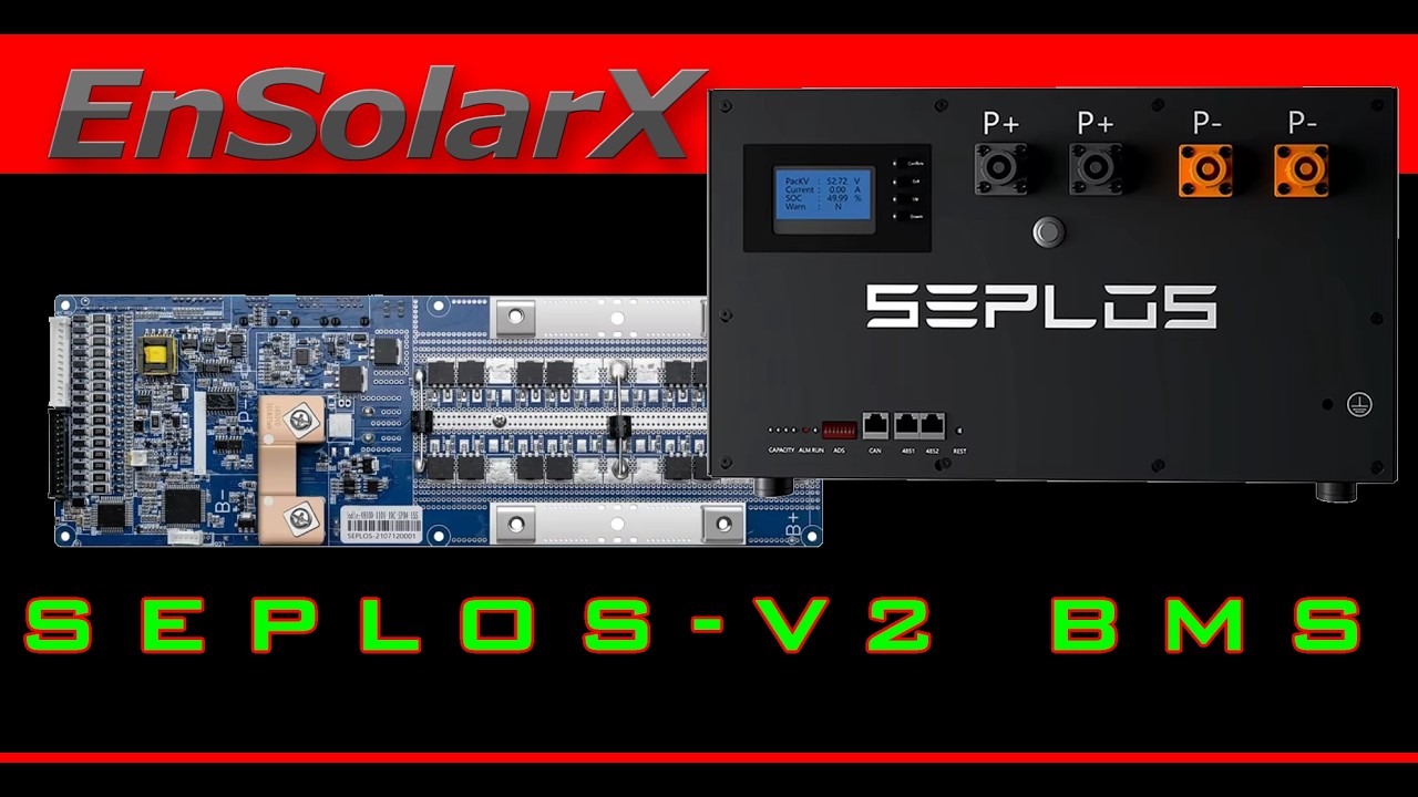 Seplos V2 + ENSolarX – jak podłączyć i uruchomić?