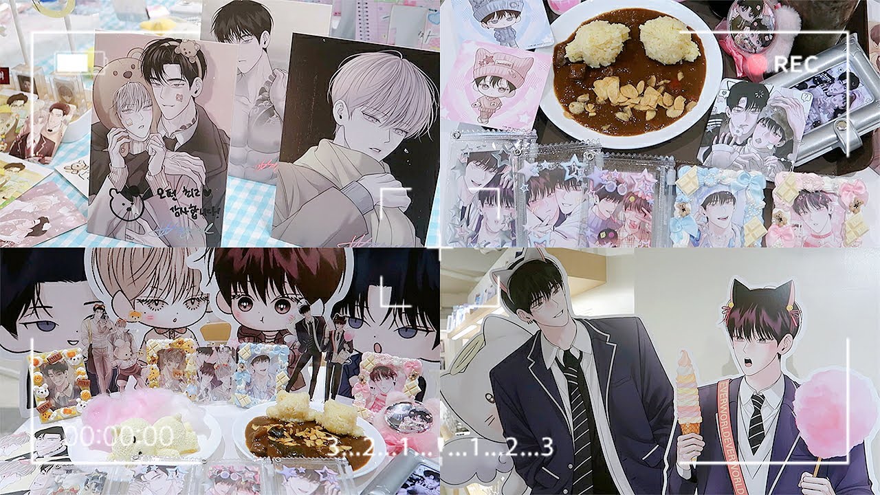 Korean BL collab cafe (🐈&zwj;⬛ Save the Dae 🧸 Take Me In x Mofun) VLOG