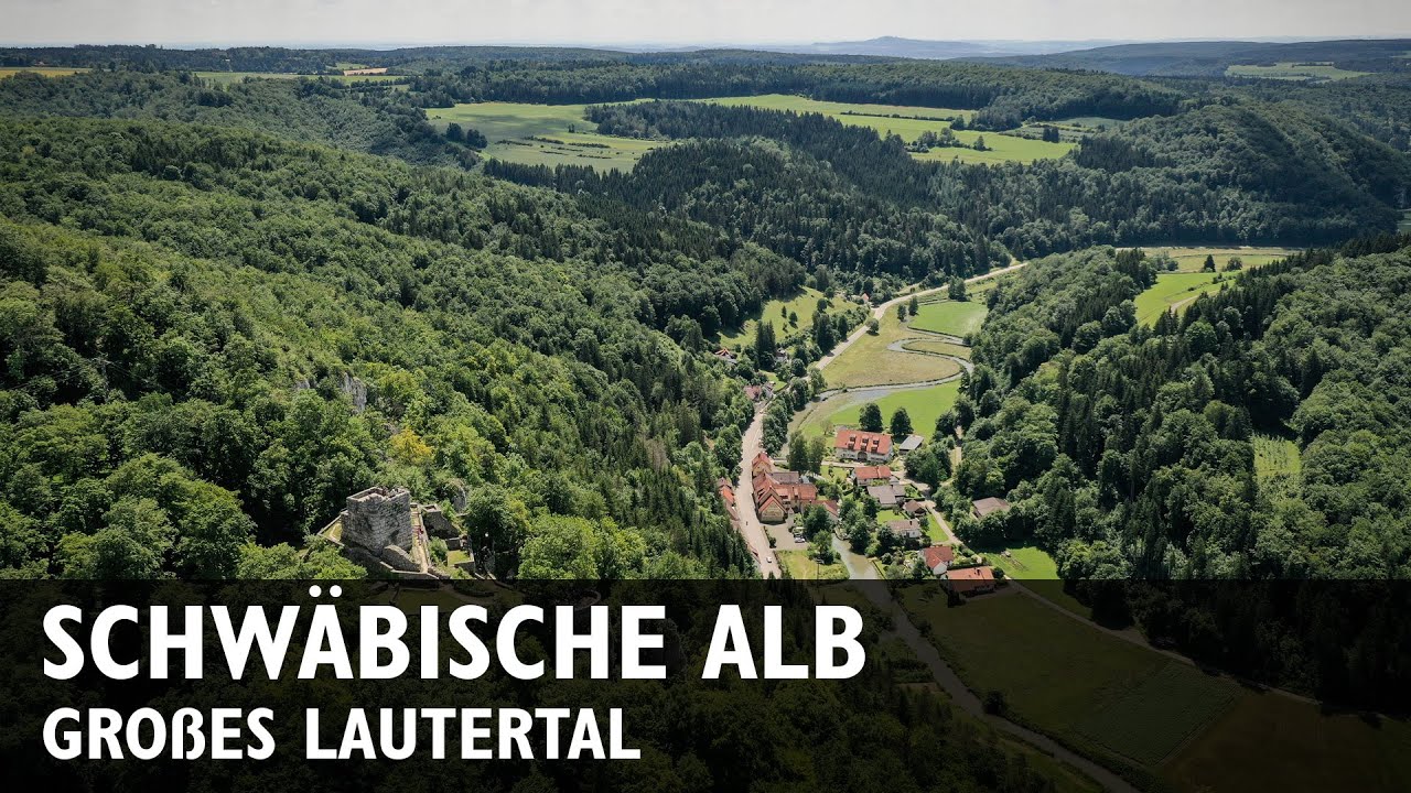 Burgen und Ruinen im Lautertal