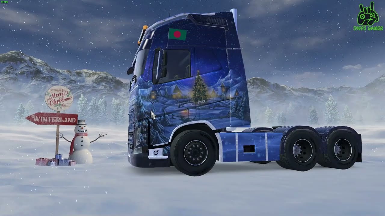 ETS 2 - Christmas Winterland 