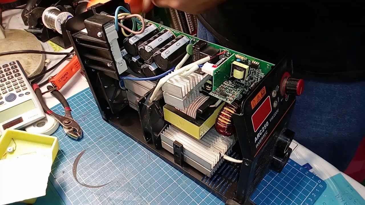 Reparación de inversor china arc 250