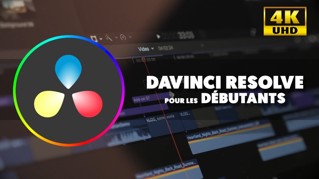 TUTO DAVINCI RESOLVE pour les DÉBUTANTS : FORMATION COMPLÈTE (1H GRATUITE)