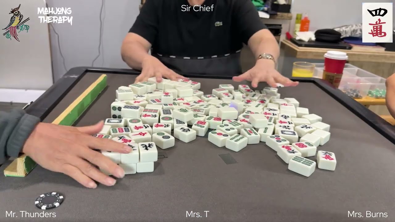 #912 Oct 5 2025 Good Job, Mr Thunders!👏🎉🥳 #mahjongtherapy #mahjong 