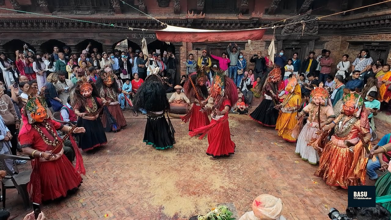 Thecho Navadurga Nach || 2081 || Mangalbazar
