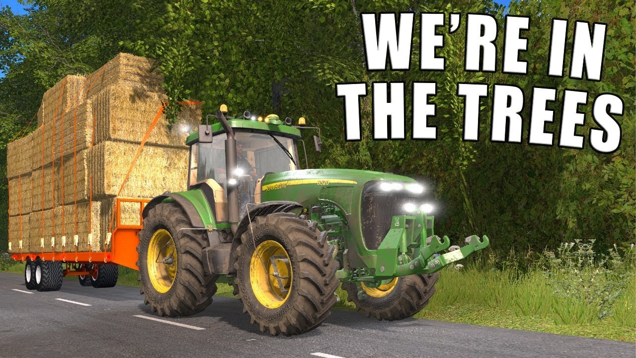 МЫ НА ДЕРЕВЬЯХ! | Farming Simulator 17 | Ферма Оукфилд — Эпизод 48