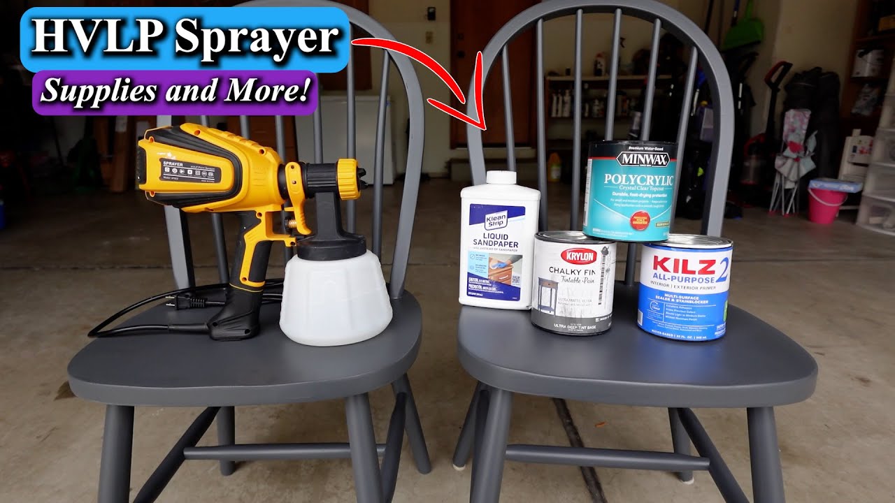 How to Paint Furniture with an HVLP Sprayer