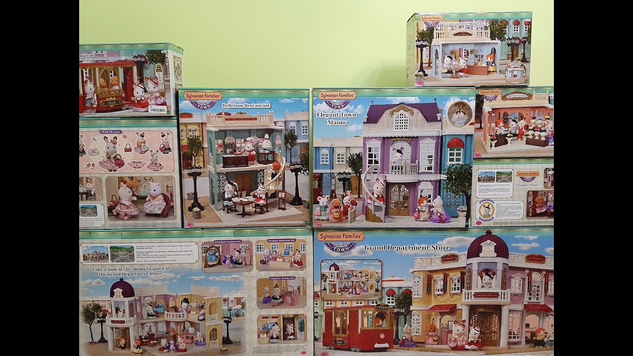 ✨💖 Full Collectors Guide Sylvanian Families / Calico Critters Town Series Boxed Sets Overview!!!✨💖