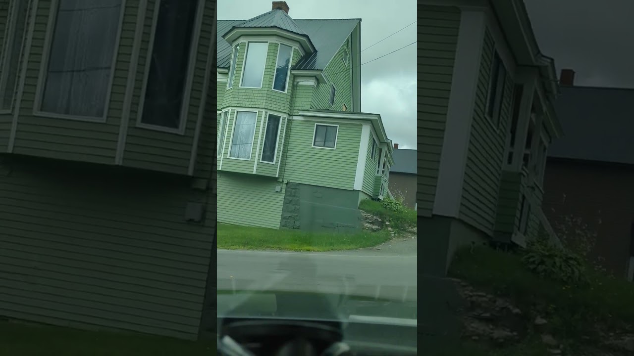 Let's take a ride around Danforth, Maine