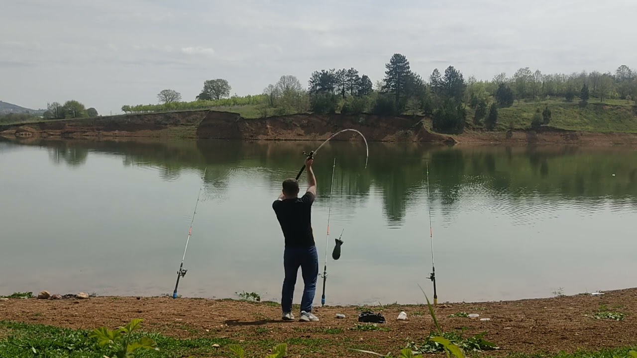Sazan avı BabaSultan, yemleme, nokta atış, roketle yemleme!